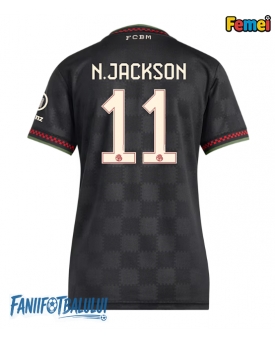 Bayern Munich Nicolas Jackson #11 Tricou Fotbal Replică 2025-26 Femei Treilea